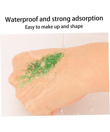 FOMIYES 4pcs Glitter Eyeshadow Palette Eye Shadow Green Glitter Blue Shimmer Eyeshadow Makeup Halloween - Buy Online on GoSupps.com