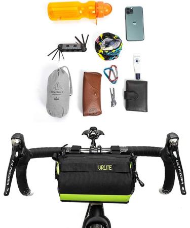 Urlite Waterproof Adjustable Shoulder Strap Front Pack for Bikes and Motorcycles - Green - Buy Online on GoSupps.com