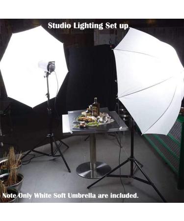 Photography Umbrella Lighting Kit - 4 Pack 33/84cm Soft White Translucent and Reflective Umbrellas for Studio Shooting - Photo and Video Lights - Buy Online on GoSupps.com
