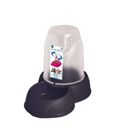 GP Non-Slip Hopper with Feeder and Medium Drinker Assorted 25x17x22 cm (Paquete de 1)