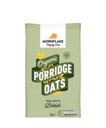 Mornflake Mighty Oats Organic Porridge Oats 1kg