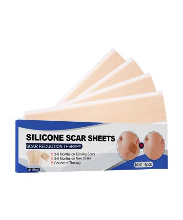 Silicone Gel Scar Patch Fades Stretch Marks Burn Scar Patch Smooth Skin Skin Cut Fix Patch Stop The The Six to Fix (B One Size) One Size B