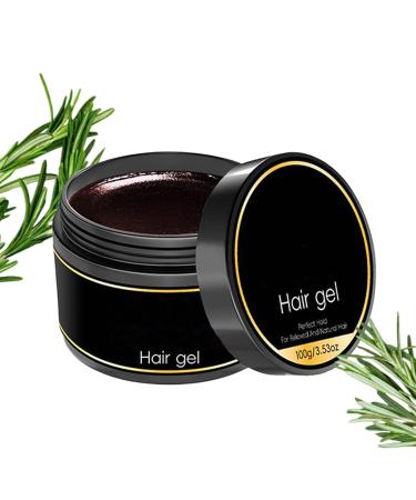 Gel For Styling The Hair Edges 100g Hair Styling Control Wax Edge Fixer for Women Morning Routine Parties Weddings Outdoor Formal Informal