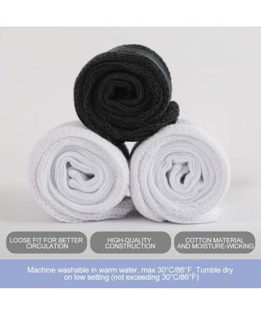 NIIRKIIR Diabetic Socks for Men Women - Loose Fit Non-Binding Seamless Cuff 4 Pack - Buy Online on GoSupps.com