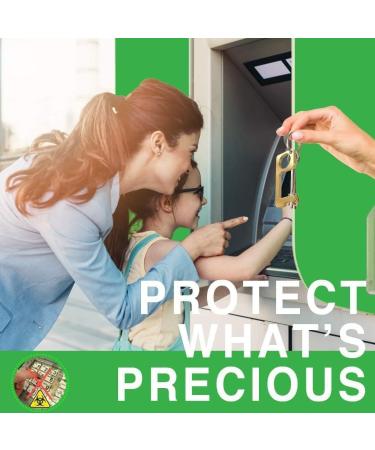 ytrew Brass Door Opener Tool Elevator Button Pusher Non-Contact Stylus Zero-Contact Tool Sanitary Key Ring Sanitary Cleaning Key Copper - Buy Online on GoSupps.com