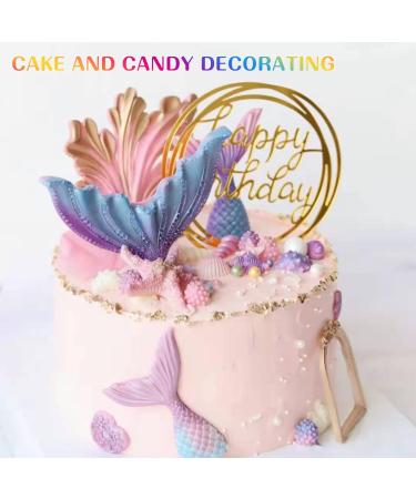 E-Concrete Edible Glitter - 8 Vibrant Colors for Food Drinks & Desserts | 3G/Bottle Edible Glitter Dust for Frosting Pies & Cupcakes - Buy Online on GoSupps.com