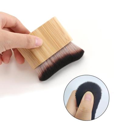 Self Tan Brush - Multi-Use Kabuki Brush for Body & Face | Eco-Friendly Bamboo Tanning & Makeup Brush - Buy Online on GoSupps.com