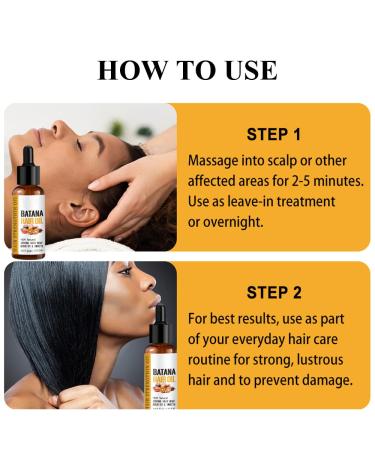 Mysense Batana Natural Hair Growth Oil - Moisturizing Serum with Organic Castor & Coconut Oils for Women & Men - Buy Online on GoSupps.com
