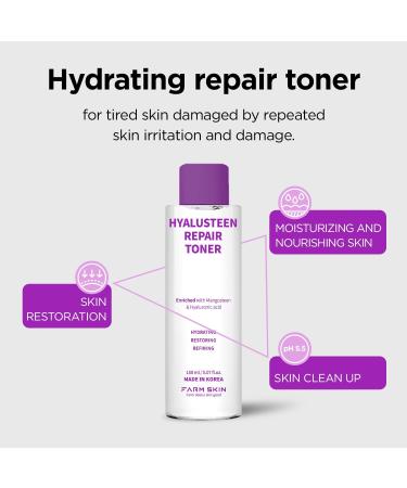 Superfood for Skin Hyalusteen Repair Toner - Hydrating Korean Skincare & Soothing Facial Toner (150ml - Buy Online on GoSupps.com