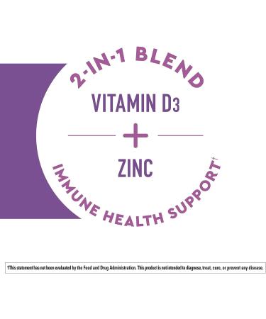 Nature Made Wellblends Elderberry with ImmuneCare - 30 Fast Dissolve Tablets with Vitamin D3, Zinc, and Elderberry Flavor - Buy Online on GoSupps.com