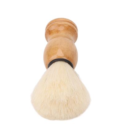 Mini Shaving Brush - Soft Synthetic Bristles Curved Grip for Easy Travel & Home Use - Buy Online on GoSupps.com