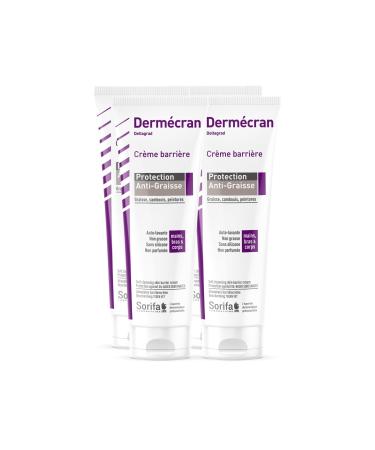 Sorifa Laboratory Dermscreen barrier cream antiscratch protection hands arms and body high tolerance perfumefree tube 125 ml pack of 4