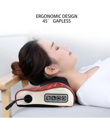 Comfortable Neck and Back Massager - Gap-Free 45 Kneading Pillows for Relaxation | Ideal for Shoulders Lower Back Calves & Feet (EU) - Buy Online on GoSupps.com