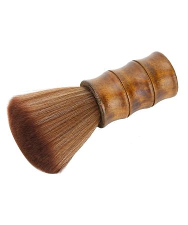 Hair Remover Brush Comfortable Fiber Hair Wood Handle Portable Professional Use