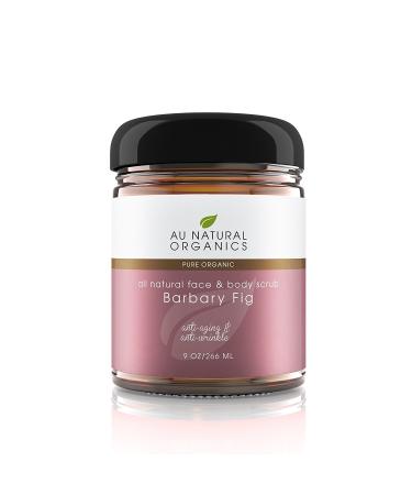 Barbary Fig Oil - Anti-Aging Moisturizer | Essential Oil Scrub for Face Body Nails | Reduce Dark Circles Spots on Skin | Cleansing & Antioxidant Power | Anti-Wrinkle 9 Oz