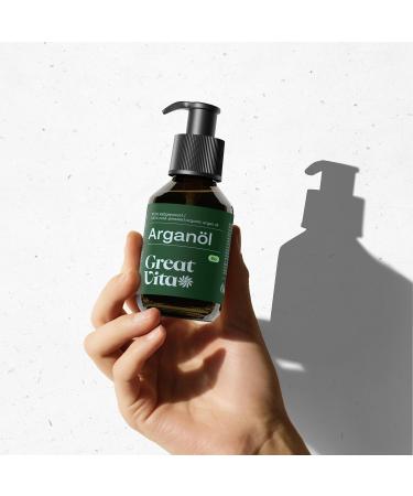  Mea Vita VitaFeel Organic Argan Oil for Skin and Hair Care (100ml) - Buy Online on GoSupps.com