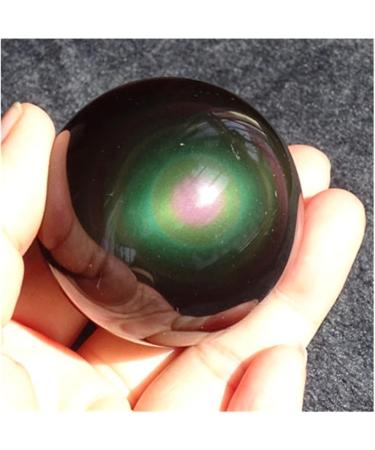 Natural Sphere 1pc Natural Black Obsidian Sphere Large Crystal Quartz Balls for Decorative (Color : 50-60mm) - Buy Online on GoSupps.com