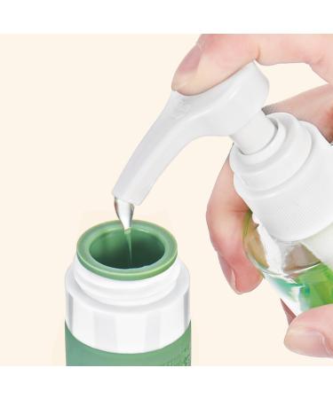 Brovamo Silicone Travel Bottles Set - 4 Leak-Proof 90ml Containers for Shampoo & Toiletries - Portable Travel Organizer - Warm Series Macaron Colors - Buy Online on GoSupps.com