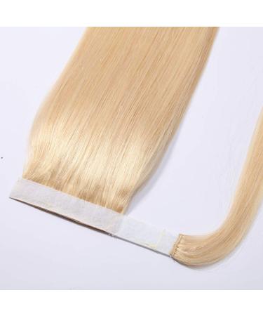 SEGO Real Hair Ponytail Extension Clip-In - Light Blonde #613 16 (40cm) | 80g Braid Hair Piece - Buy Online on GoSupps.com