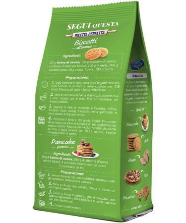 Lo Conte I count it The magic flours Oat flour haver meel 300g BIO - Buy Online on GoSupps.com