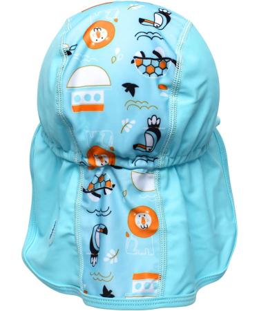 Splash About Baby Kids Legionnaire Sun Hat L Noah's Ark - UV Protective Swimwear for Boys and Girls - Buy Online on GoSupps.com