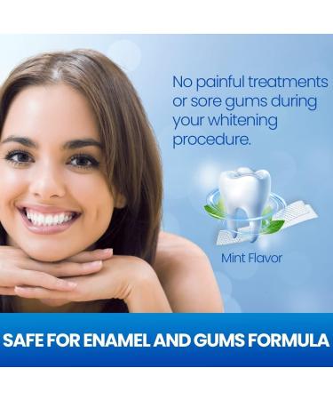 Professional Teeth Whitening Strips - 28 Strips, 14 Treatments, Enamel-Safe & Non-Sensitive, Home Teeth Whitening Kit - Buy Online on GoSupps.com