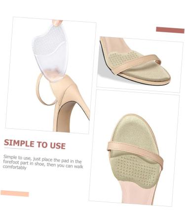 FOMIYES Forefoot Pads - 6 Pairs Cushion Insoles for Women | Adhesive Metatarsal Pads for High Heels & Foot Comfort - Buy Online on GoSupps.com
