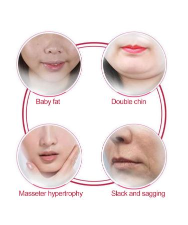 Boquite Valentine's Day Carnival V Line Face Mask - 5Pcs V-Shaped Facial Lifting for Youthful Skin - Buy Online on GoSupps.com
