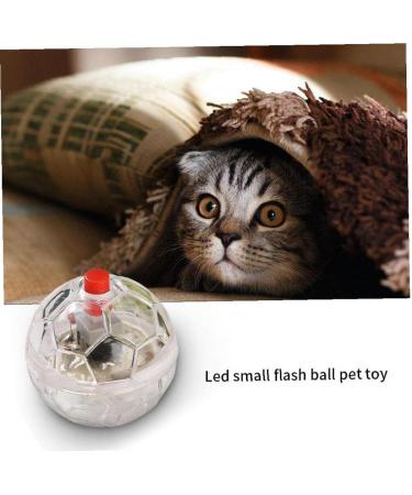 U-K Flash Ball Toy 2 Pieces Ghost Flashing Balls Light Up Cat Dog Balls Toy Paranormal Equipment Pet Balls Toy Useful and Nice - Buy Online on GoSupps.com