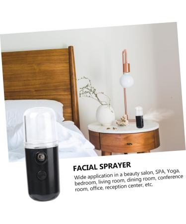 SKISUNO 1pc Steamer Usb Nano Humidifier Women Face Portable Practical Beauty Charging Facial Handy Plastic 14.5X4CM - Buy Online on GoSupps.com