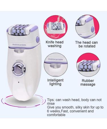 3 in 1 Women's Electric Hair Removal Kit: Epilator, Lady Shaver, Bikini Trimmer - Rechargeable and Gentle Depilation - Buy Online on GoSupps.com