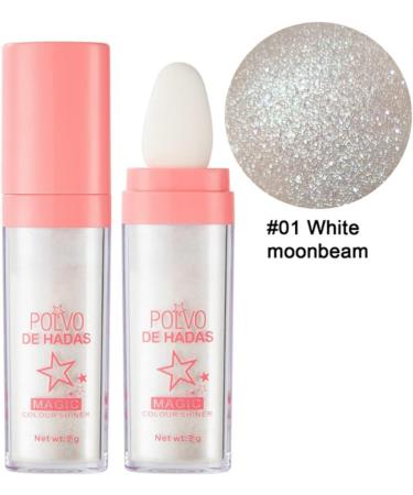 Hocossy Highlighter Powder Stick - 3 Colors Glitter Patting Powder for Face, Eyes, Lips, Hair & Body - Shimmer Sparkle & Glow Cosmetic - Buy Online on GoSupps.com