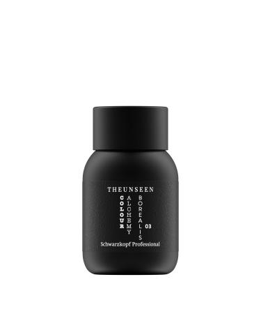 THEUNSEEN COLOUR ALCHEMY Holographic Temporary Hair Color Gel Cream Heat Activated Hair Dye for Iridescent Effects Heat-Reactive Technology 03 Borealis Ultra-Violet 0.18 Fl Oz (Pack of 1)