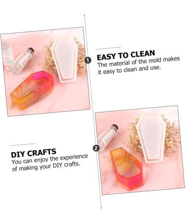 ABOOFAN 2 Sets Epoxy Coffin Mold Molds for Resin Diy Casting Storage Silicone Mold Craft Supplies Halloween - Buy Online on GoSupps.com