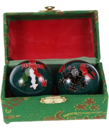 Magiclulu 2nd Handballs - Stress Relief Massage & Feng Shui Magnetic Health Balls for Fitness | Cloisonne Hand Tools - Buy Online on GoSupps.com