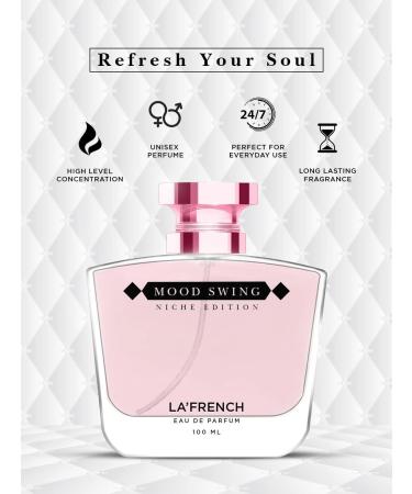 Mood Swings Eau de Parfum - 100 ml Unisex Perfume for Men and Women | Long Lasting Luxury Perfume | Fresh Spicy Aqua Notes | Premium Fragrance Scent EDP 3.38 Fl Oz - Buy Online on GoSupps.com