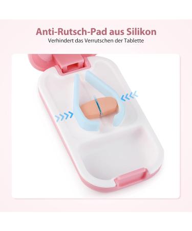 OPRET Tablet Divider & Cutter - Split Small Tablets & Large Pills Effortlessly | Precision Pill Splitter for Easy Medication Management - Buy Online on GoSupps.com
