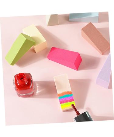 Housoutil 96 Pcs Nail Gradient Sponge & Triangle Puffs - Perfect Makeup Tools for Face & Nail Art Supply - Buy Online on GoSupps.com