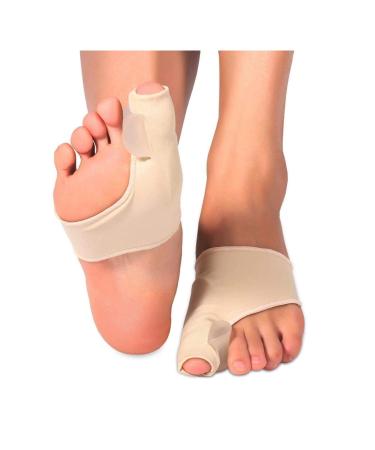 Bale toe corrector Hallux-Valgus-Bunion corrector breathable highly elastic big toe rail for women and men support during day and night treatment and