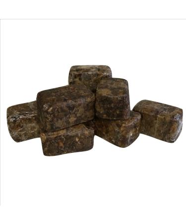 Raw African Black Soap 1lb - Authentic Ghanaian Product | Organic & Natural Skincare - Buy Online on GoSupps.com