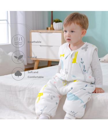 Mosebears Baby Organic Cotton Sleeping Bag | All Seasons | 2.5 Tog | Various Sizes - Buy Online on GoSupps.com