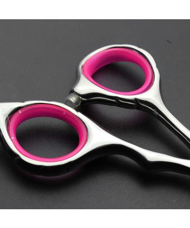 6.0 Inch Safety Round Head Scissors Round Tip Professional Hair Cutting Shear for Kid/Women/Men Hairdressing Shears Set for Barber Salon(Pink) - Buy Online on GoSupps.com