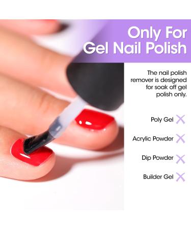 Buy Gellen Gel Nail Polish Remover - Quick & Easy 2 Pack | Professional Formula No Foil Soaking Needed 3-5 Minute Removal - Buy Online on GoSupps.com