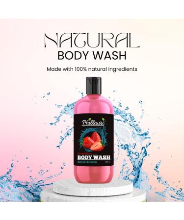Buy Strawberry Body Wash 200 ml - Hydrating & Nourishing | International Shipping Available - Buy Online on GoSupps.com