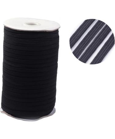Minkissy Elastic Clothing Strap - Stretchable Black Bungee Cord for Sewing - High Elasticity 9100x0.8cm - DIY Accessories & Decor - Buy Online on GoSupps.com
