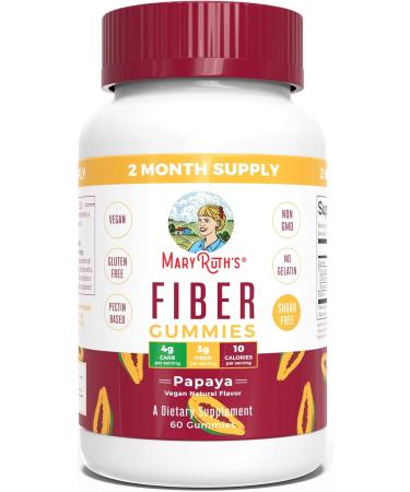 MaryRuth's Fiber & Vitamin D3 Gummies Bundle | Gut & Bone Health Support | Vegan Non-GMO - Buy Online on GoSupps.com