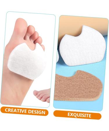 FOMIYES 12 Pairs Metatarsal Pads for Women Comfort Inserts for Heels & Shoes - Soft Wool Felt Forefoot Pads for All-Day Relief - Buy Online on GoSupps.com