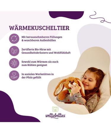 Welliebellies Cuddly Warming Pillows for Children | Soothing Herbal Fragrance & Comfort (Mouse) - International Shipping Available - Buy Online on GoSupps.com