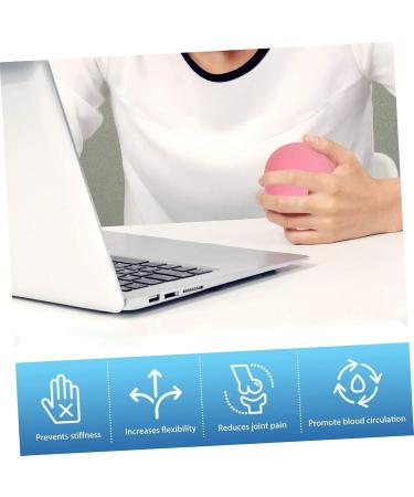 3ST Grip Ball Egg Blue - TPE Massage & Yoga Roller for Finger Exercises | Fitness Device 5.80x4.40cm - International Shipping Available - Buy Online on GoSupps.com
