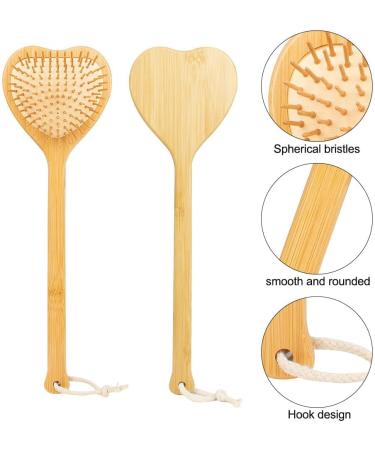 Handmade Bamboo Back Scratcher - 40cm Long Portable Wood Massage Device for Head & Back Relief - Buy Online on GoSupps.com